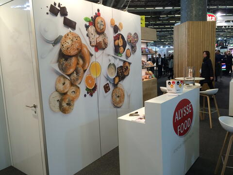 Present You, stand Alysse Food, Sial, Parijs 