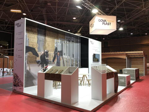 Standenbouw Present You, stand Govaplast, Equita Lyon